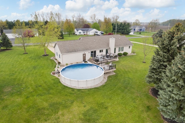 3136 Planeview Dr, Adrian, MI 49221 - pool with a yard