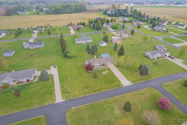 3136 Planeview Dr, Adrian, MI 49221 - drone / aerial view with a rural view