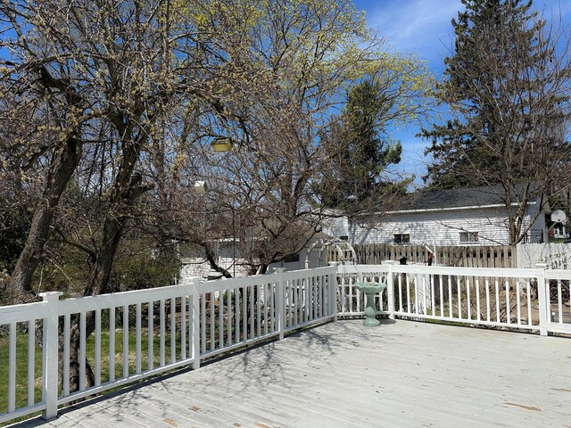view of deck