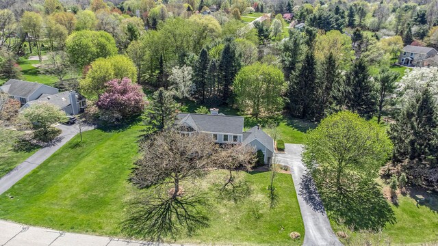 drone / aerial view