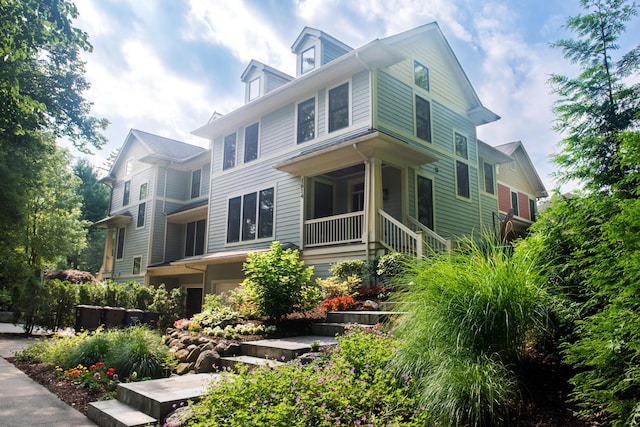 1614 Cambridge Rd, Ann Arbor, MI 48104 - view of home's exterior with covered porch