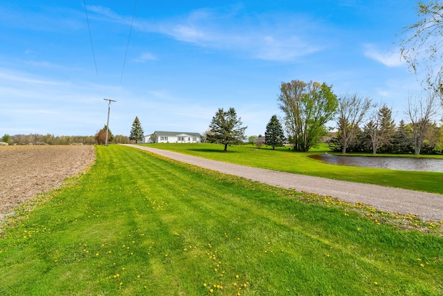 2326 Burnsline Rd, Brown City, MI 48416 - view of home's community with a water view and a yard