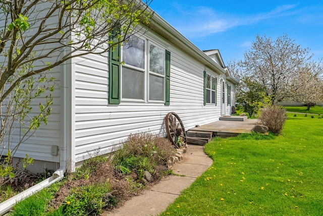 2326 Burnsline Rd, Brown City, MI 48416 - view of home's exterior with a lawn