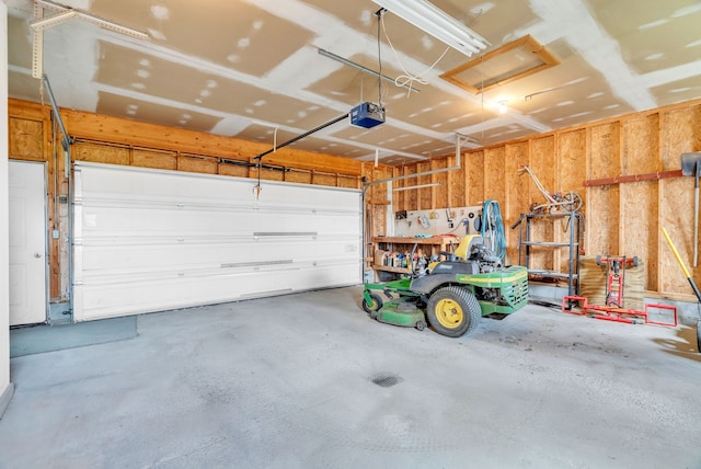 2326 Burnsline Rd, Brown City, MI 48416 - garage with a garage door opener