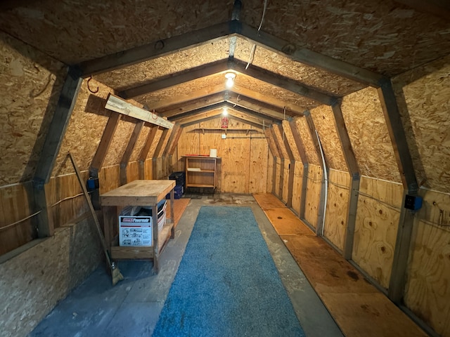 5940 Oak Rd, Rose City, MI 48654 - view of attic