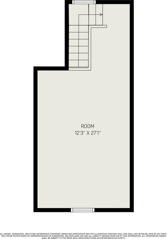18900 Asbury Park, Detroit, MI 48235 - floor plan