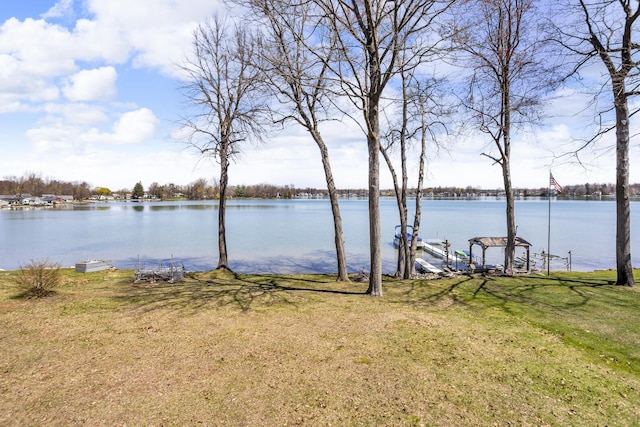 1704 Little Dr, Horton, MI 49246 - view of water feature