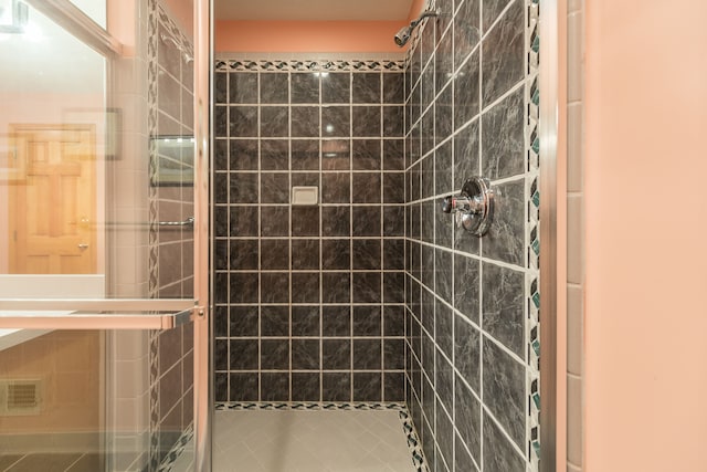 full bath with a stall shower