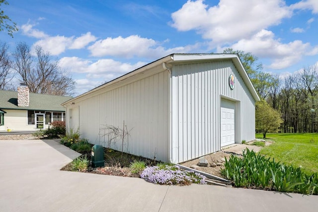 19117 Beaver Dam Rd, Galien, MI 49113 - view of property exterior featuring an outbuilding and a detached garage