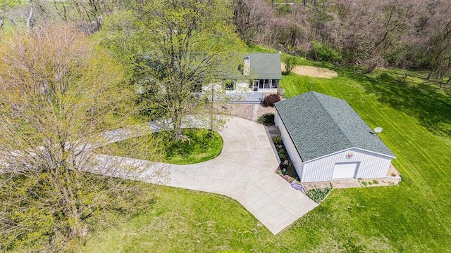 19117 Beaver Dam Rd, Galien, MI 49113 - bird's eye view