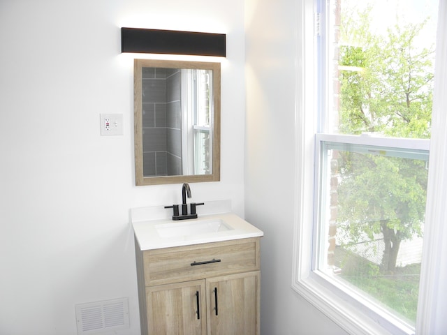 19209 Hartwell St, Detroit, MI 48235 - bathroom featuring vanity and healthy amount of natural light