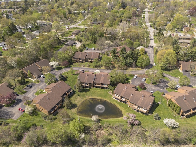 birds eye view of property featuring a residential view