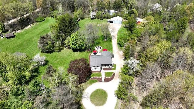 1205 Mckail Rd, Leonard, MI 48367 - bird's eye view