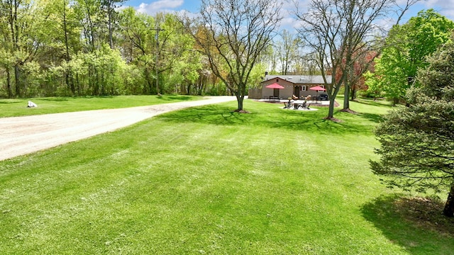 1205 Mckail Rd, Leonard, MI 48367 - view of green lawn featuring view of scattered trees