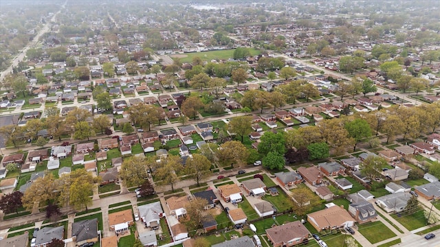 drone / aerial view featuring a residential view