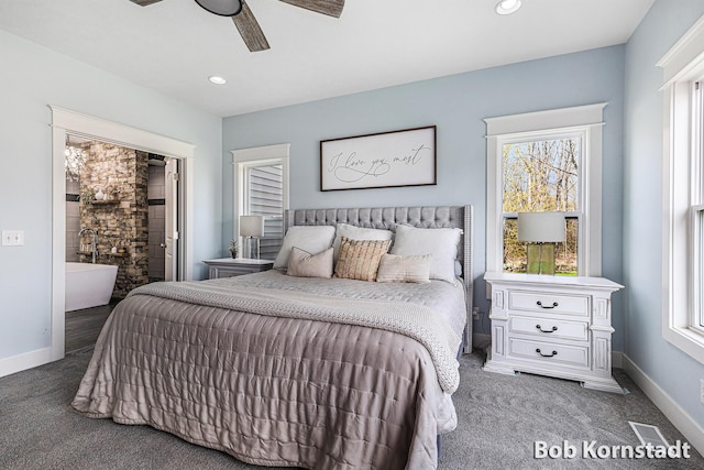 3779 Mesa Verde Dr, Hudsonville, MI 49426 - bedroom with carpet flooring, recessed lighting, and baseboards