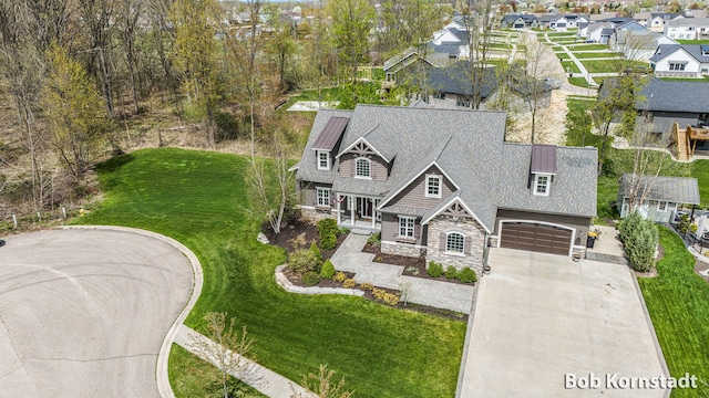 3779 Mesa Verde Dr, Hudsonville, MI 49426 - drone / aerial view featuring a residential view