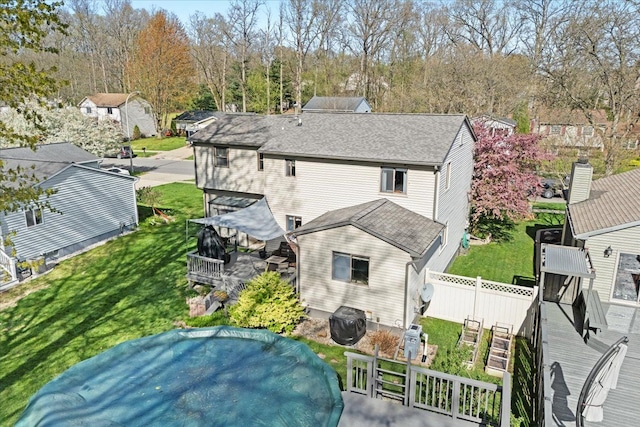 drone / aerial view