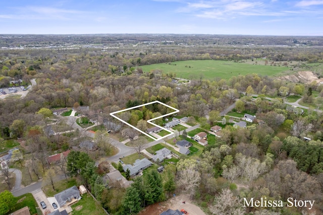 aerial view