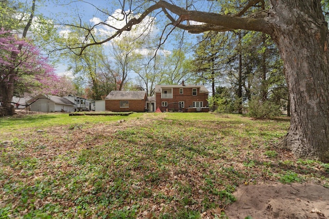 view of yard