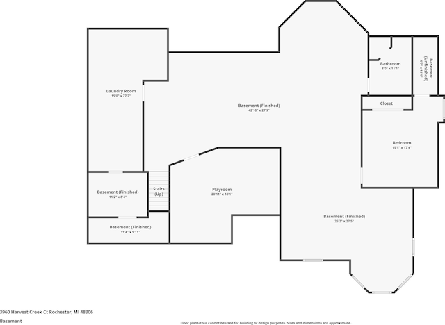 3960 Harvest Creek Ct, Rochester, MI 48306 - view of layout