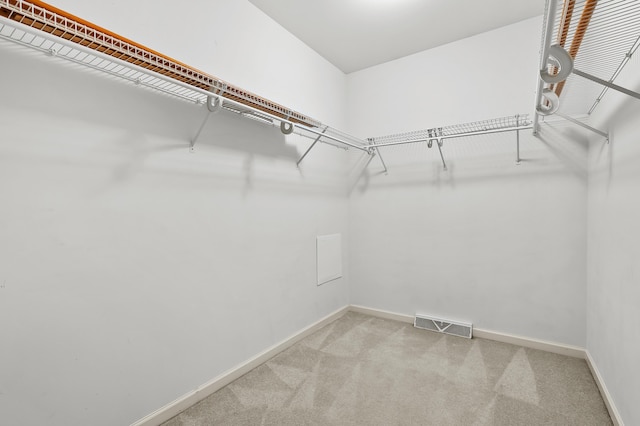 2796 Eagle Harbor Ave, Portage, MI 49024 - spacious closet with light colored carpet and visible vents