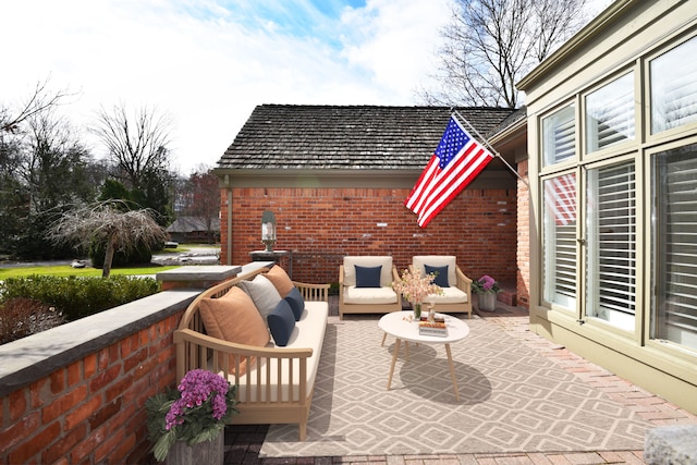 32824 Outland Trl, Bingham Farms, MI 48025 - view of patio featuring outdoor lounge area