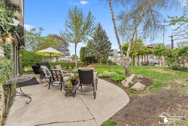 30500 Bayview St, Gibraltar, MI 48173 - view of patio