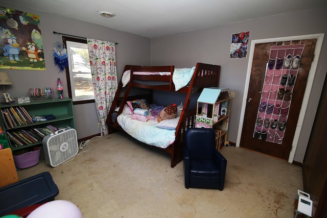 53240 Hemlock Lake Rd, Marcellus, MI 49067 - carpeted bedroom with visible vents