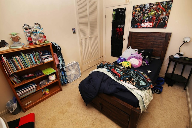 53240 Hemlock Lake Rd, Marcellus, MI 49067 - carpeted bedroom with a closet