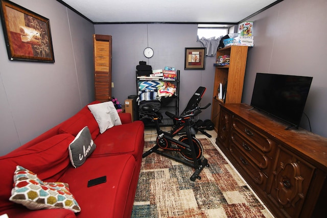 53240 Hemlock Lake Rd, Marcellus, MI 49067 - office area with crown molding