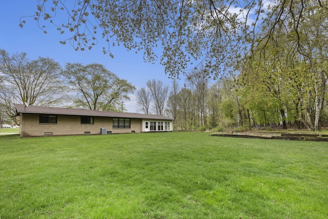 view of yard