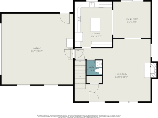15000 Tiara Ave, Monroe, MI 48161 - floor plan