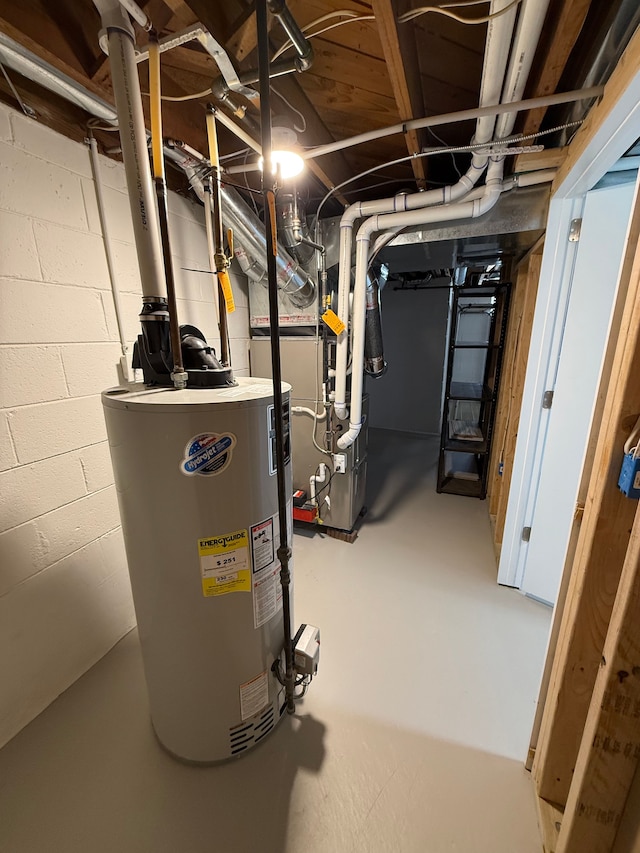 800 Cambridge Rd, Berkley, MI 48072 - utilities featuring gas water heater and heating unit