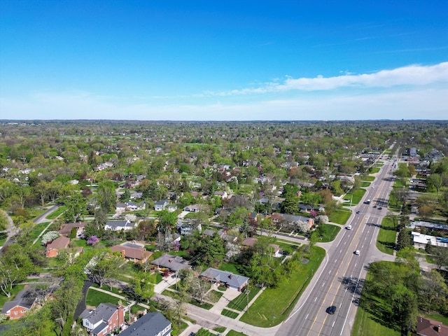 view of property location with nearby suburban area