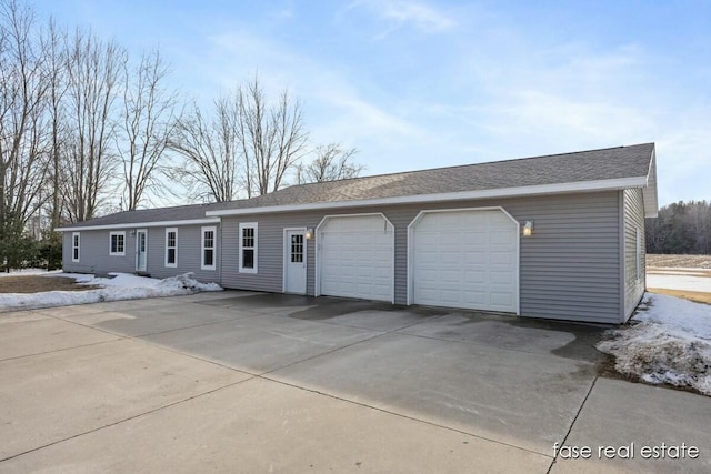 4731 N Osborn Rd, Riverdale, MI 48877 - single story home with a garage