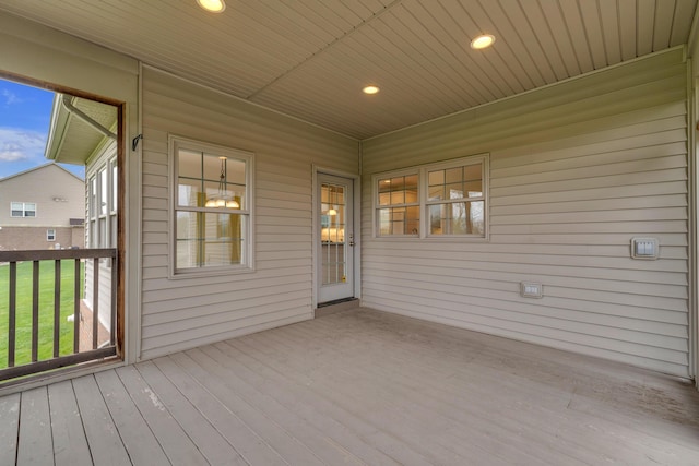 9080 Emerson Dr, Saline, MI 48176 - view of deck