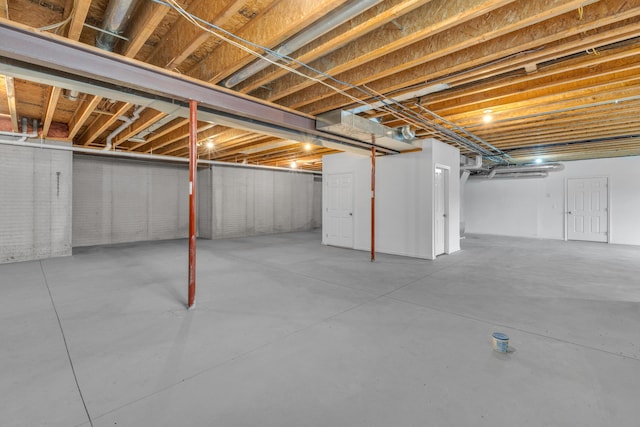 9080 Emerson Dr, Saline, MI 48176 - view of unfinished below grade area
