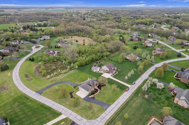 9080 Emerson Dr, Saline, MI 48176 - birds eye view of property with a residential view