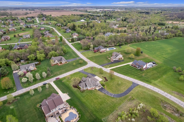 9080 Emerson Dr, Saline, MI 48176 - drone / aerial view featuring a residential view