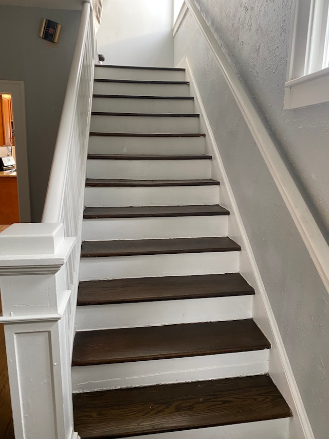 view of staircase