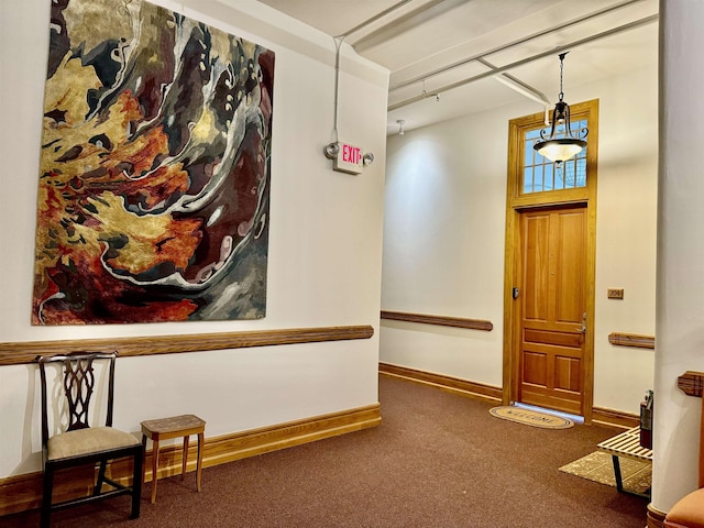 800-204 Cottageview Dr, Traverse City, MI 49684 - carpeted entrance foyer featuring baseboards
