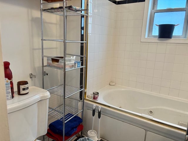 bathroom with toilet