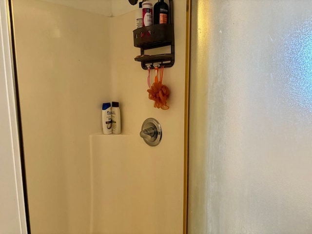 details with a shower