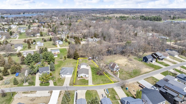 220 Nottingham Dr, Brooklyn, MI 49230 - bird's eye view with a residential view