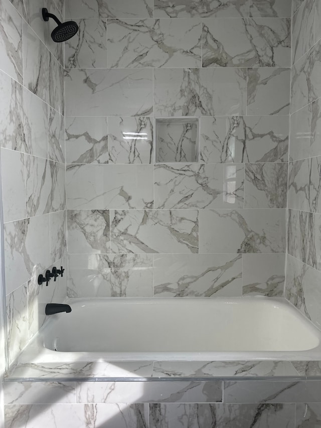 bathroom featuring shower / bathtub combination