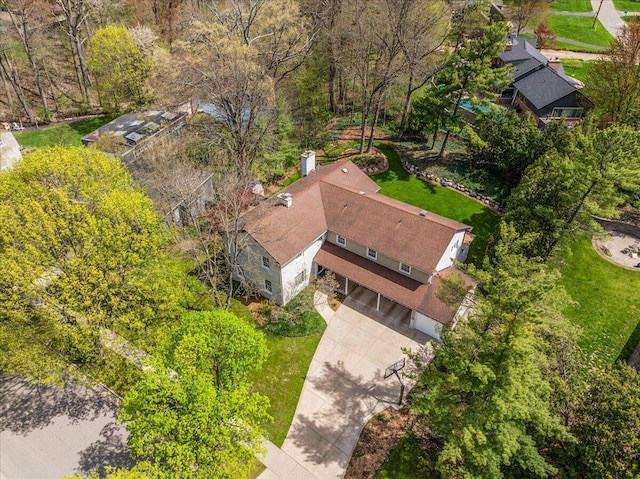 bird's eye view