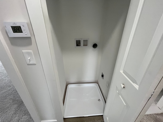 171 Davis St, Wyandotte, MI 48192 - laundry area with hookup for a washing machine and electric dryer hookup