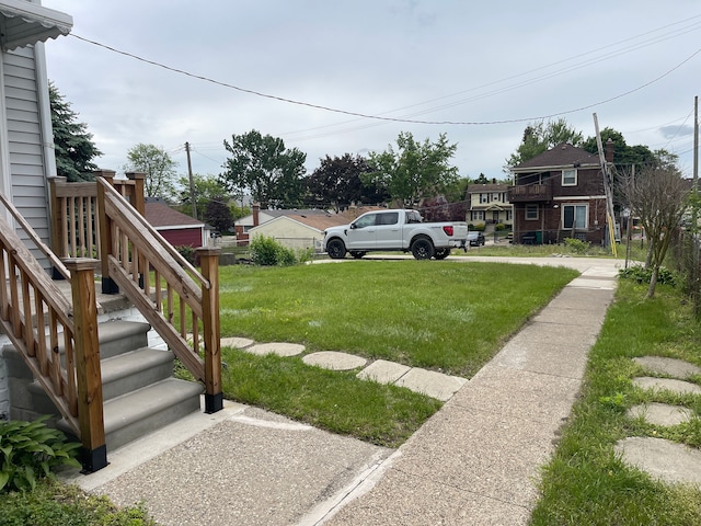 171 Davis St, Wyandotte, MI 48192 - view of grassy yard