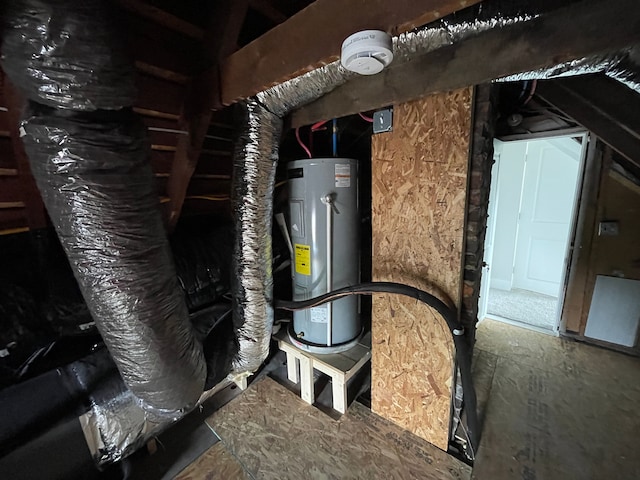 171 Davis St, Wyandotte, MI 48192 - utility room with water heater